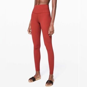 Lululemon Align Pant 25” in Cayenne, Size 4